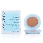 Shiseido - PURENESS matifying compact #50-deep ivory  11 gr