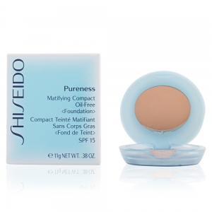 PURENESS matifying compact #20-light beige  11 gr