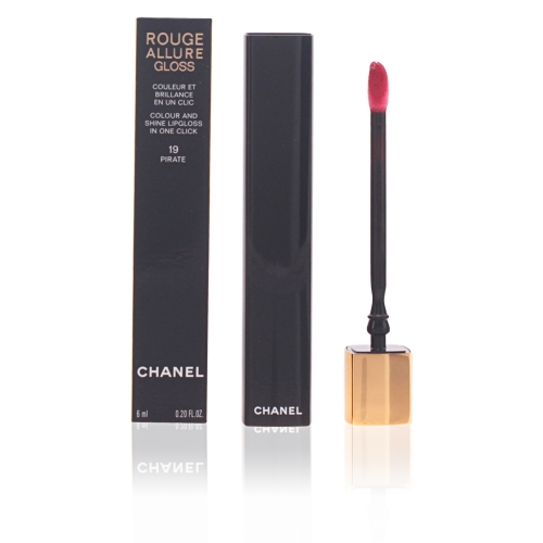 Chanel Rouge Allure Gloss 19 Pirate  Red lip gloss, Lip gloss, Makeup  swatches